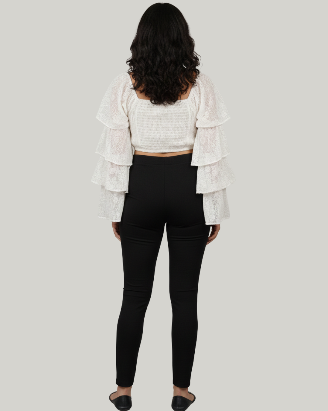 Ethereal White Lace Top