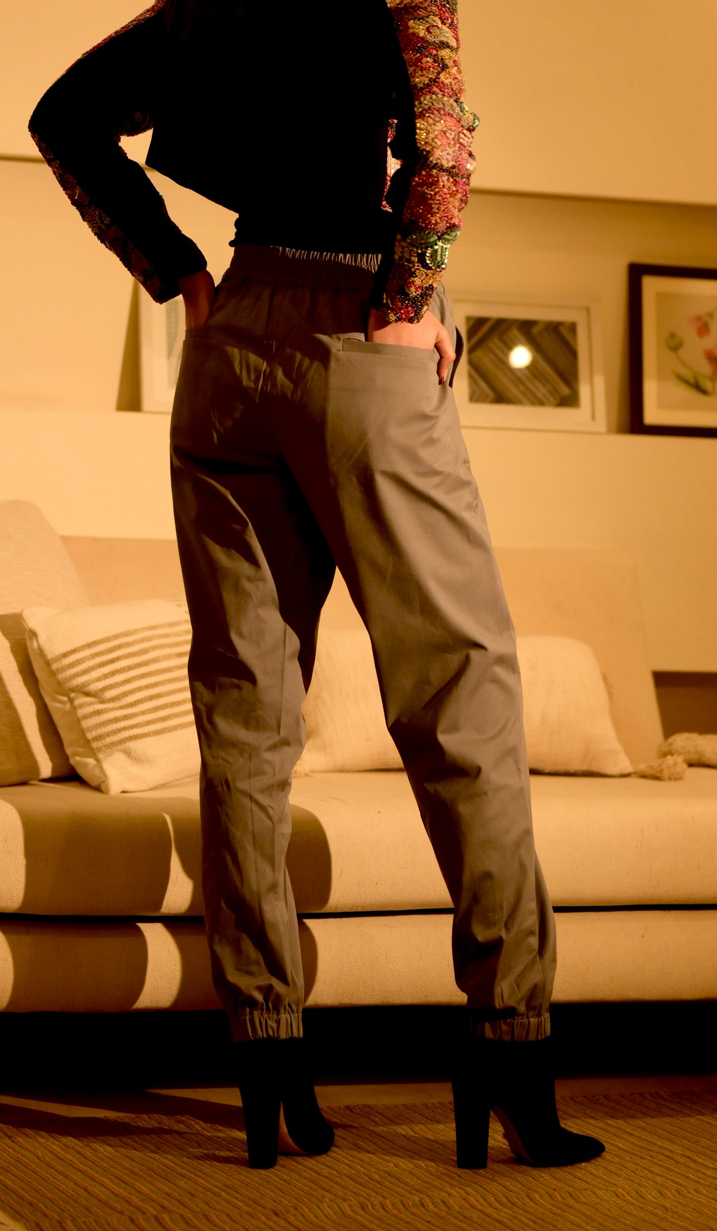 GreyEase Cotton Comfort Joggers