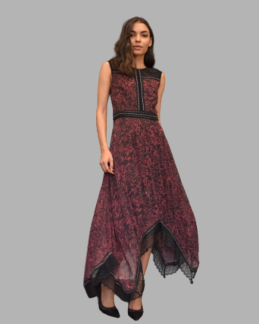 Hankerchief Hem dress