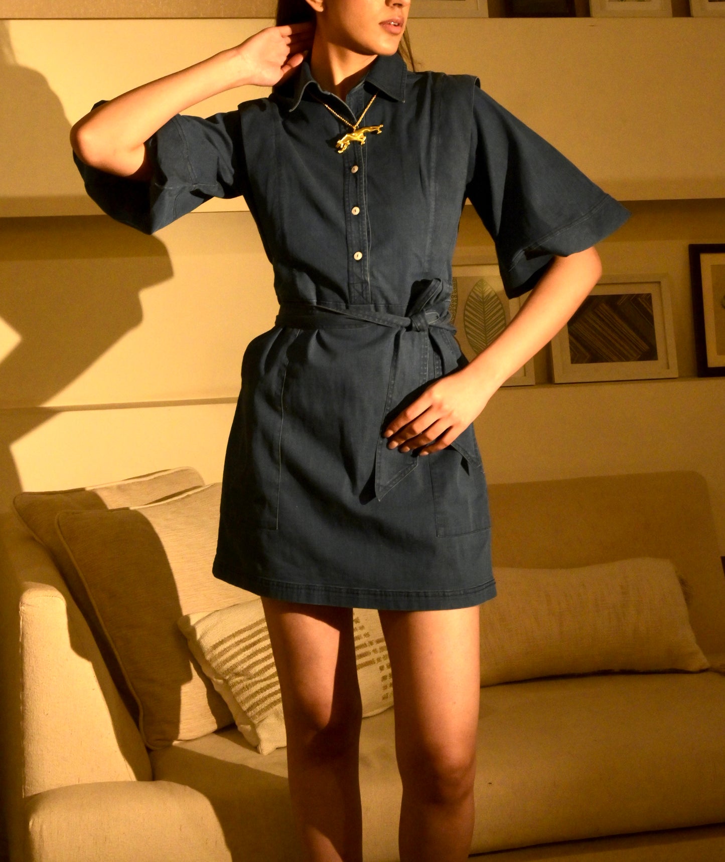 Summer Breeze Denim Dress