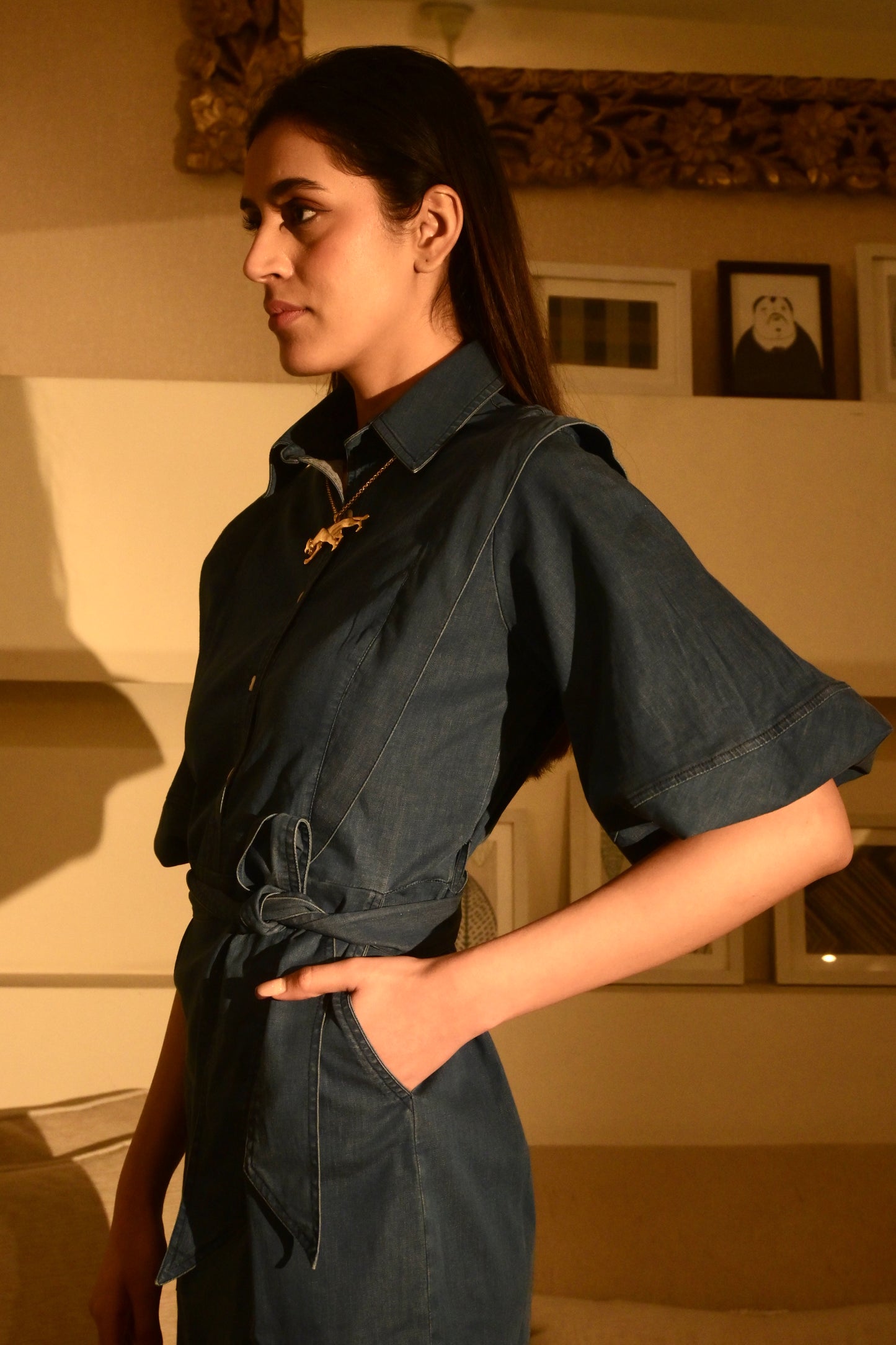 Summer Breeze Denim Dress