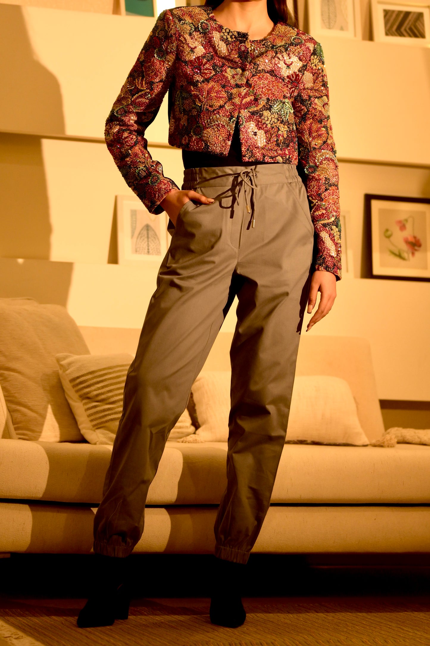 GreyEase Cotton Comfort Joggers